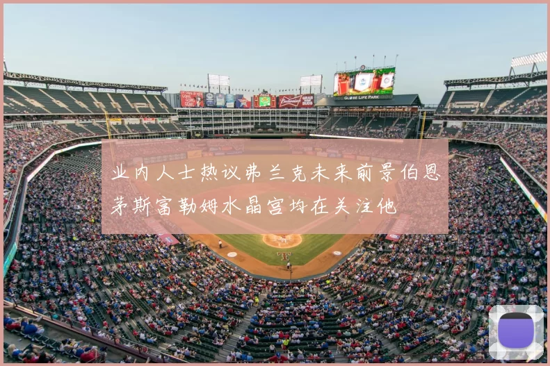 业内人士热议弗兰克未来前景伯恩茅斯富勒姆水晶宫均在关注他