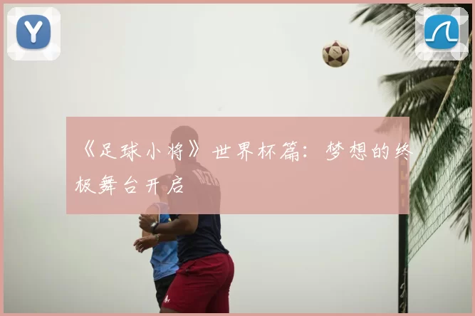 《足球小将》世界杯篇：梦想的终极舞台开启