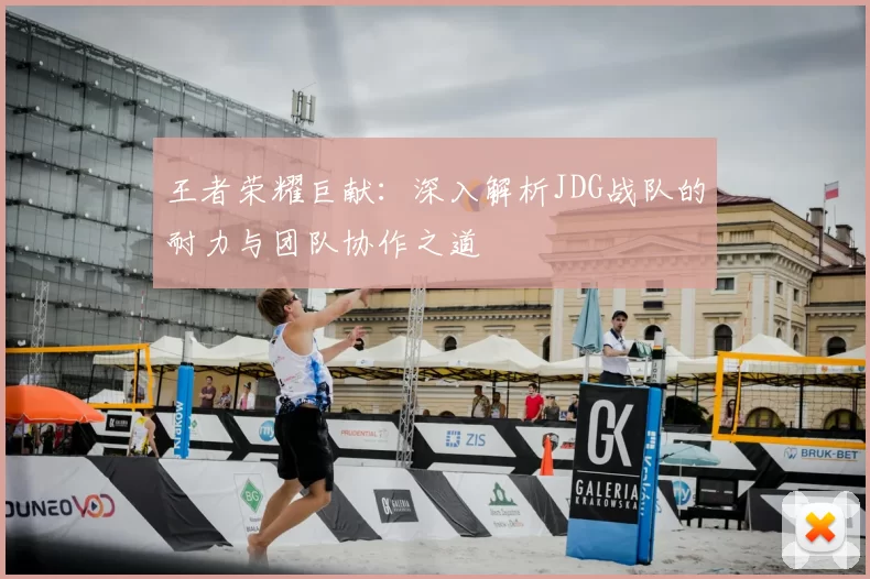 王者荣耀巨献：深入解析JDG战队的耐力与团队协作之道